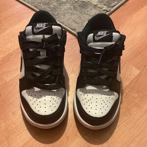 Black and White Nike Dunks
